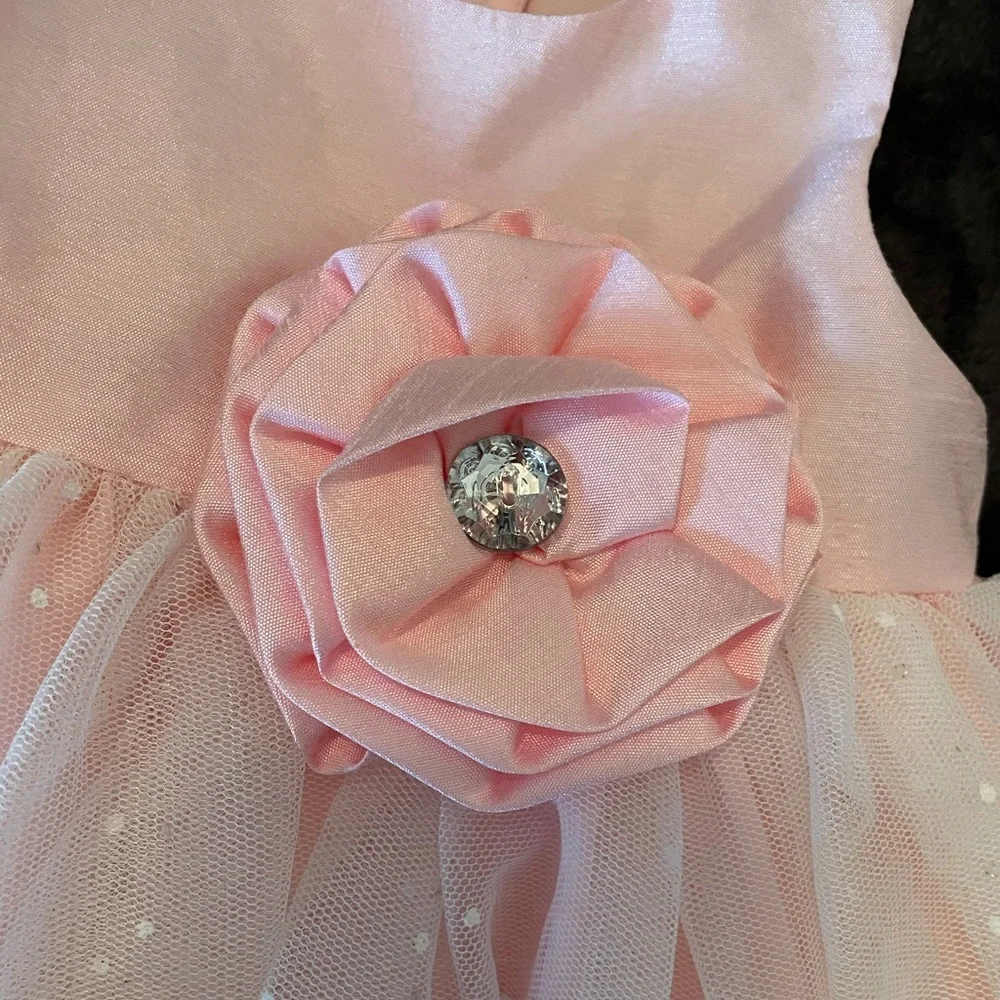 Marmellata blush pink toddler dress w/bloomers-Absolutely precious-EUC-Sz 9 mo - Picture 5 of 16